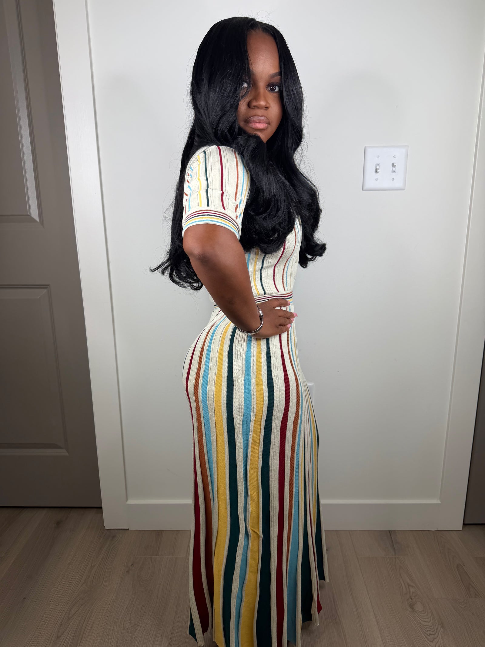 Don't miss luxe dress (very stretchy)