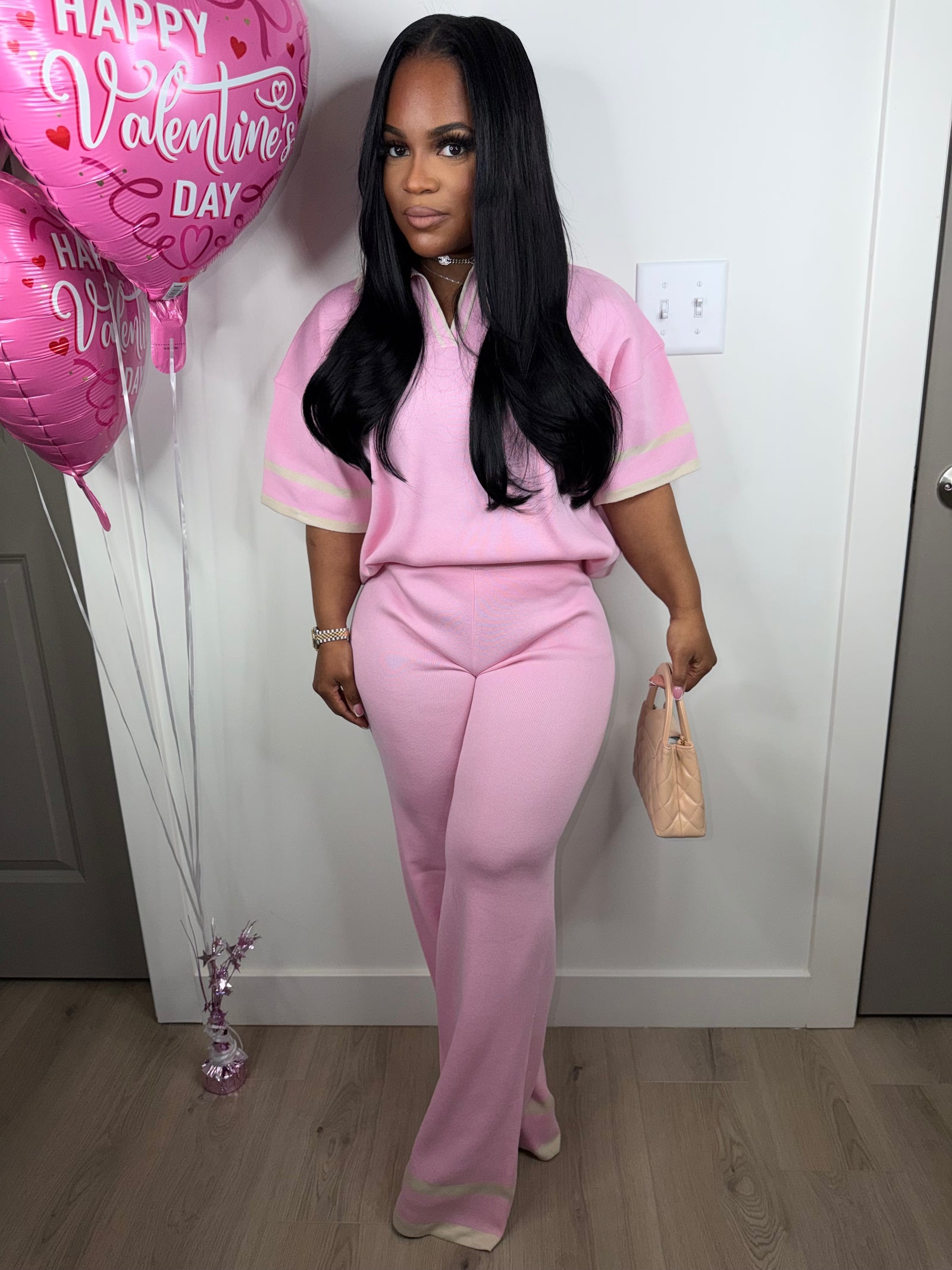 Baby baby baby set (very very stretchy) Happy Love Day ships 4/25