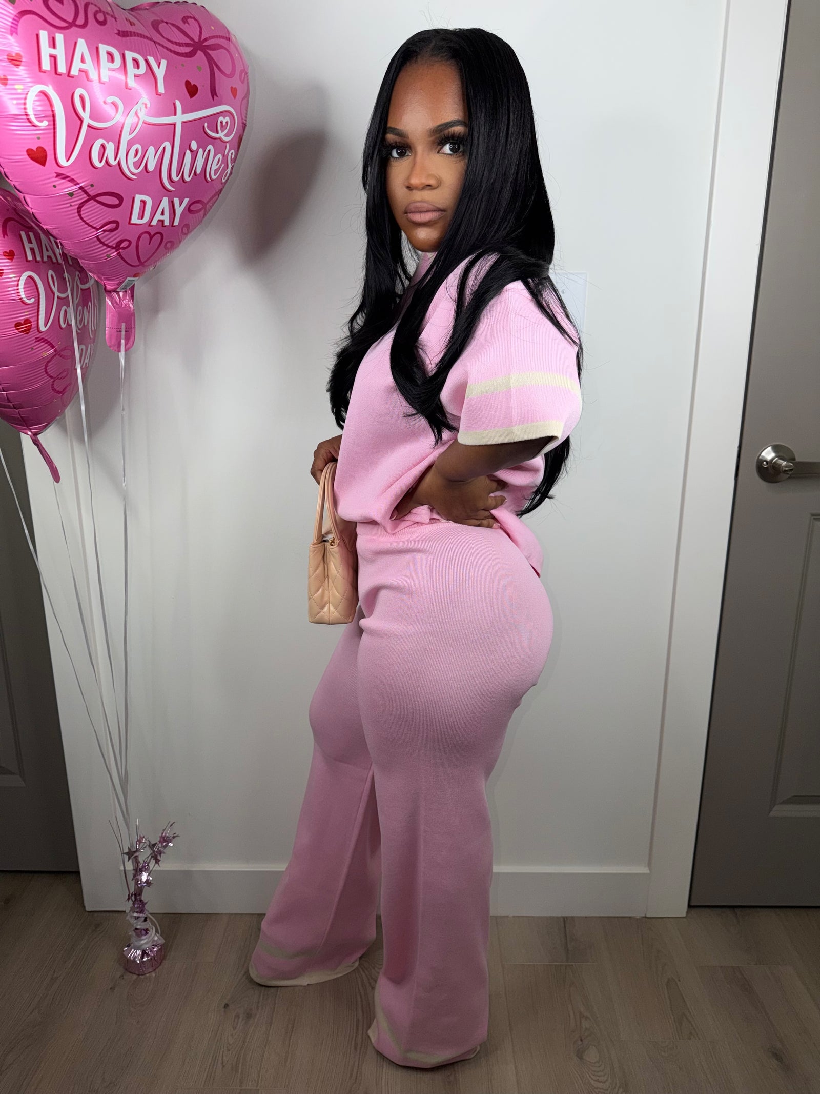 Baby baby baby set (very very stretchy) Happy Love Day ships 4/25