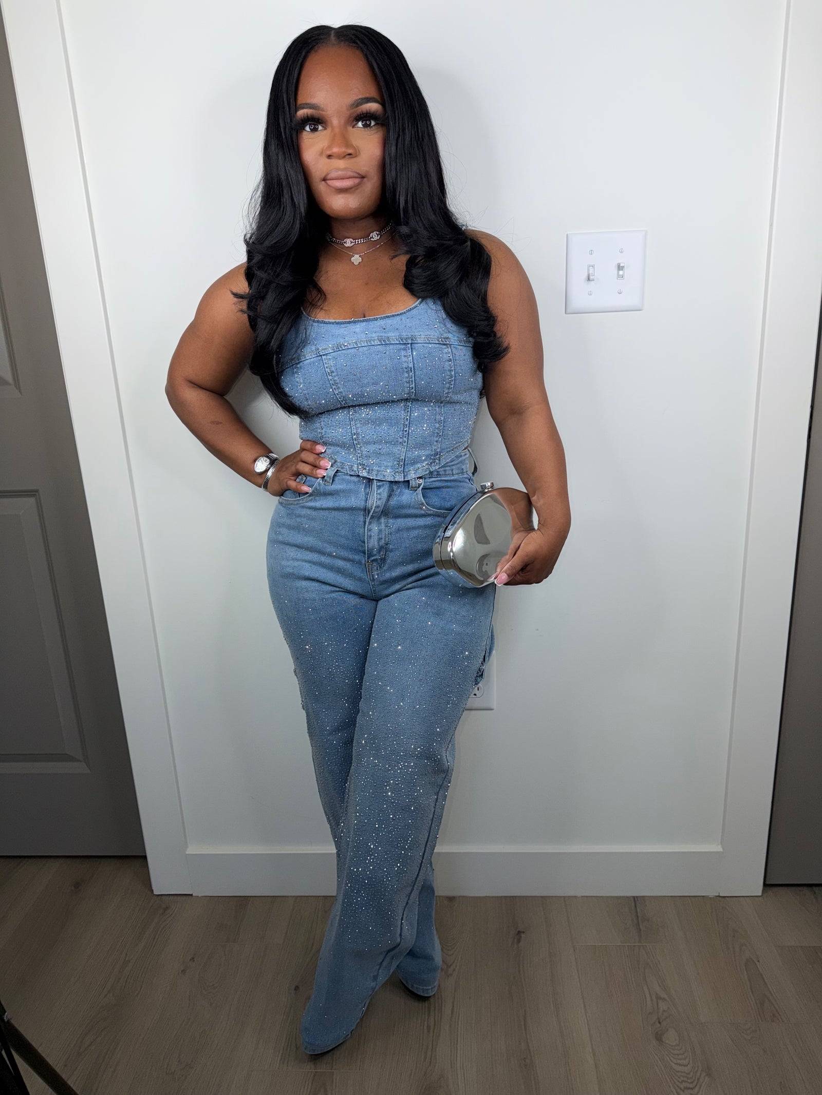 Showstopper Luxe studded set