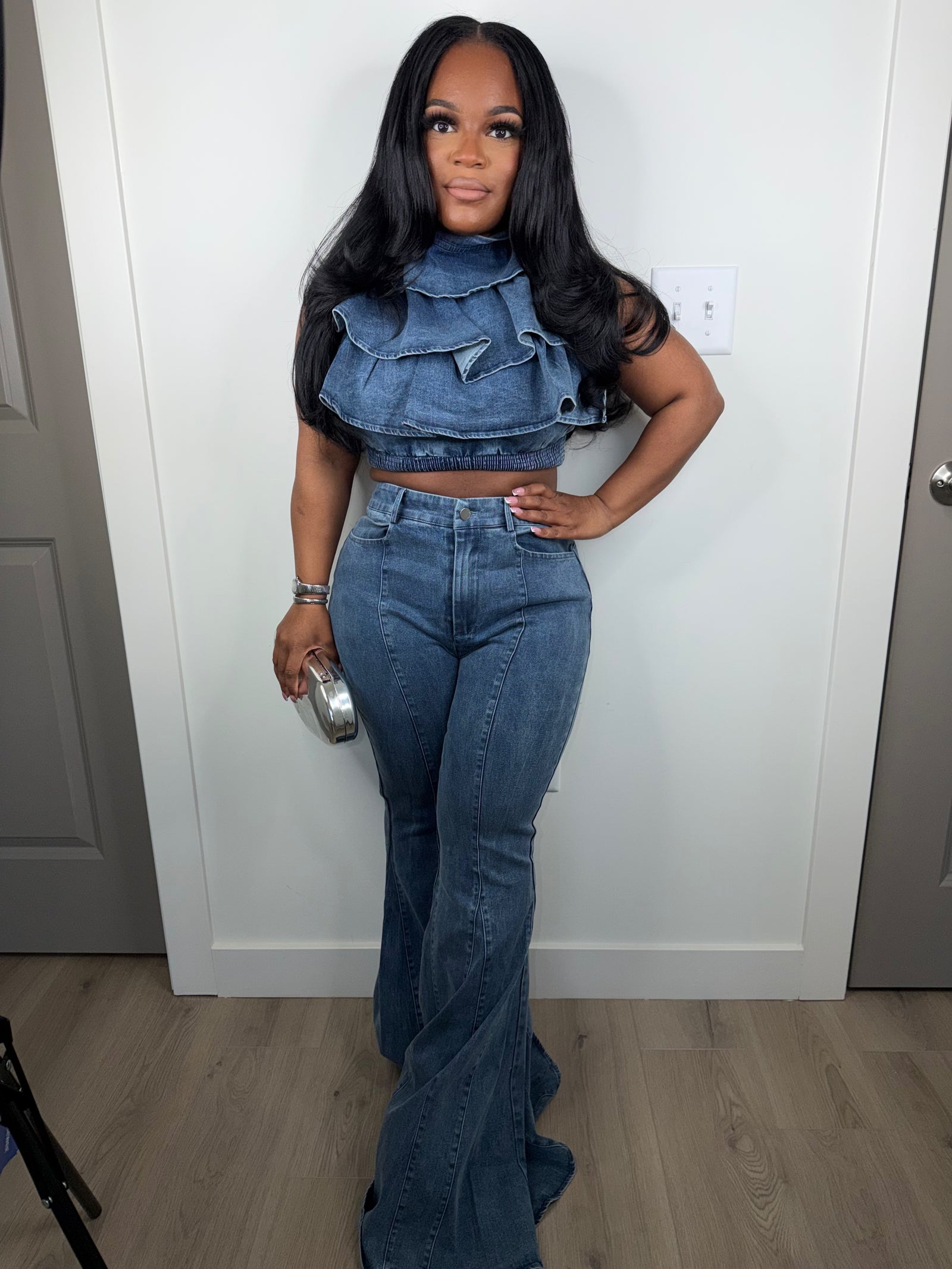 Ruffle Up Luxe Set (GREAT stretch)