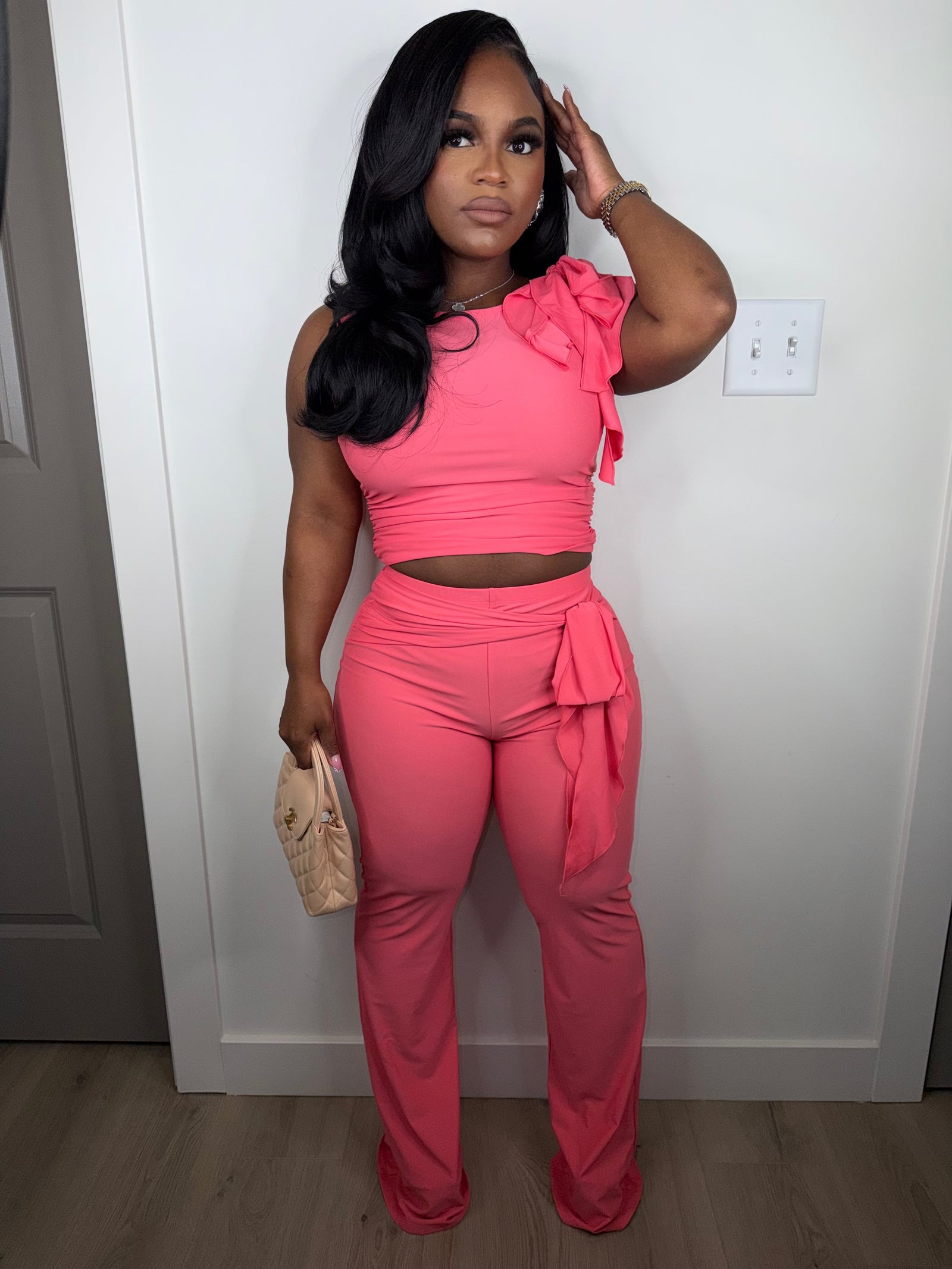Summer time fine (coral) set