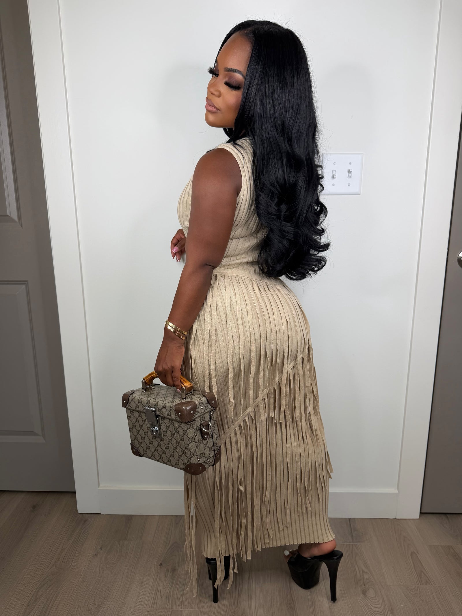 Don't miss luxe dress (very stretchy)