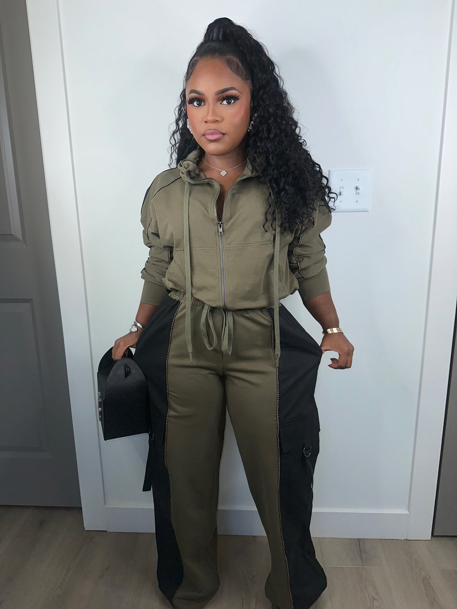 Cargo Crazy Pants Set (great stretch) can size down FINAL RESTOCK ships 10/17