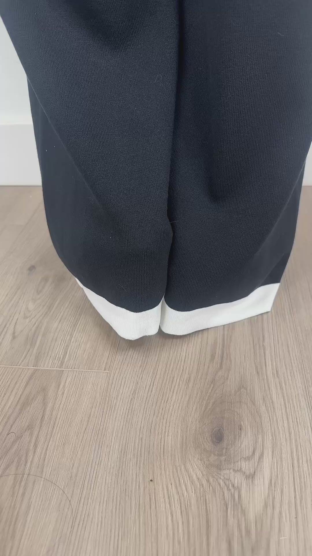 Noir & Blanc luxe stretchy 3pc set