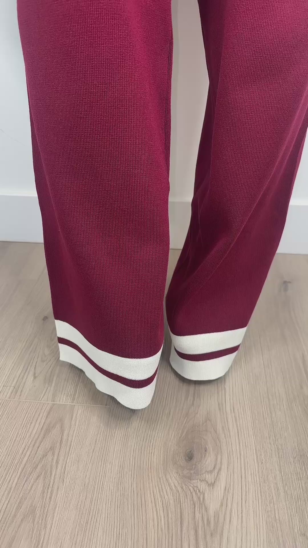 Pay the cost luxe set (burgundy)