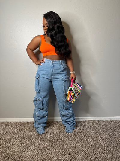 Barbie Luxe girl jeans (very stretchy) light