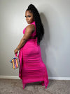 St. Lucia skirt set (small-xl) pink