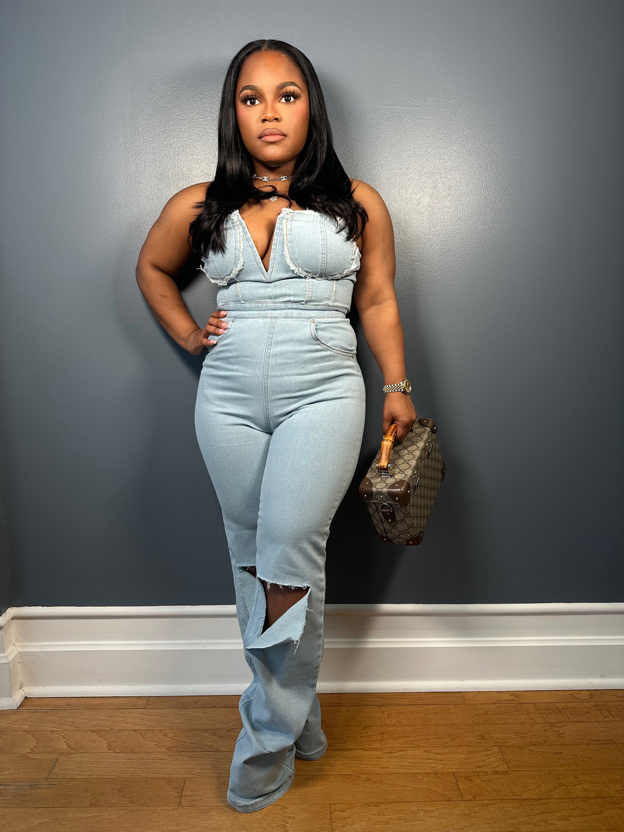 No linking luxe jumpsuit