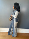 Her luxe denim set great stretch