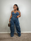 Luxe edition cargo jumpsuit