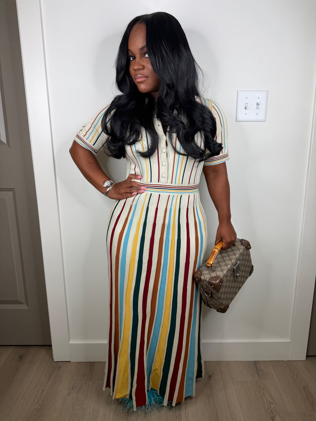 Don't miss luxe dress (very stretchy)
