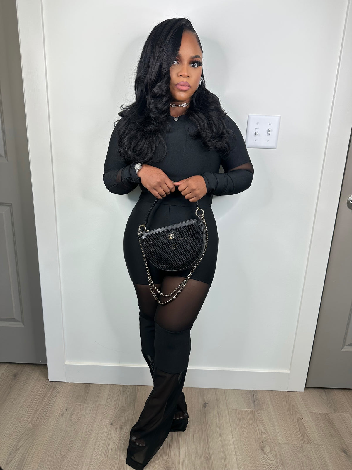 Noir Illusion luxe bandage Set