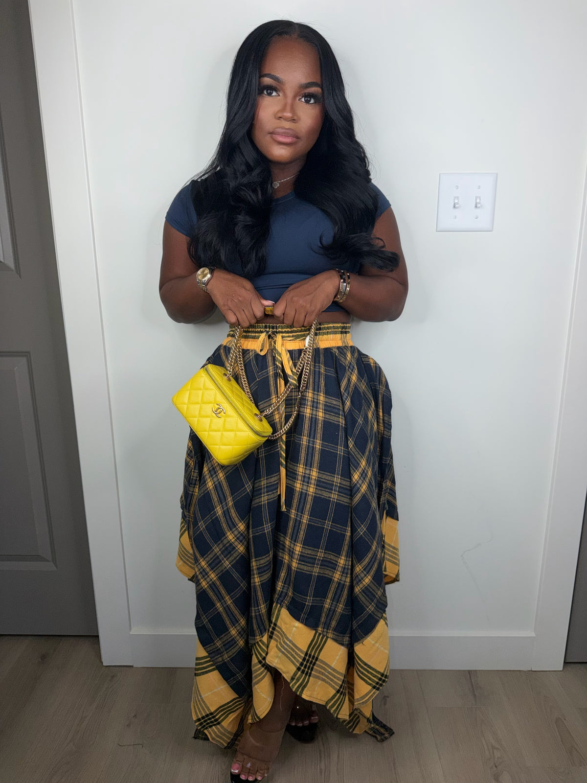 She's the one luxe skirt