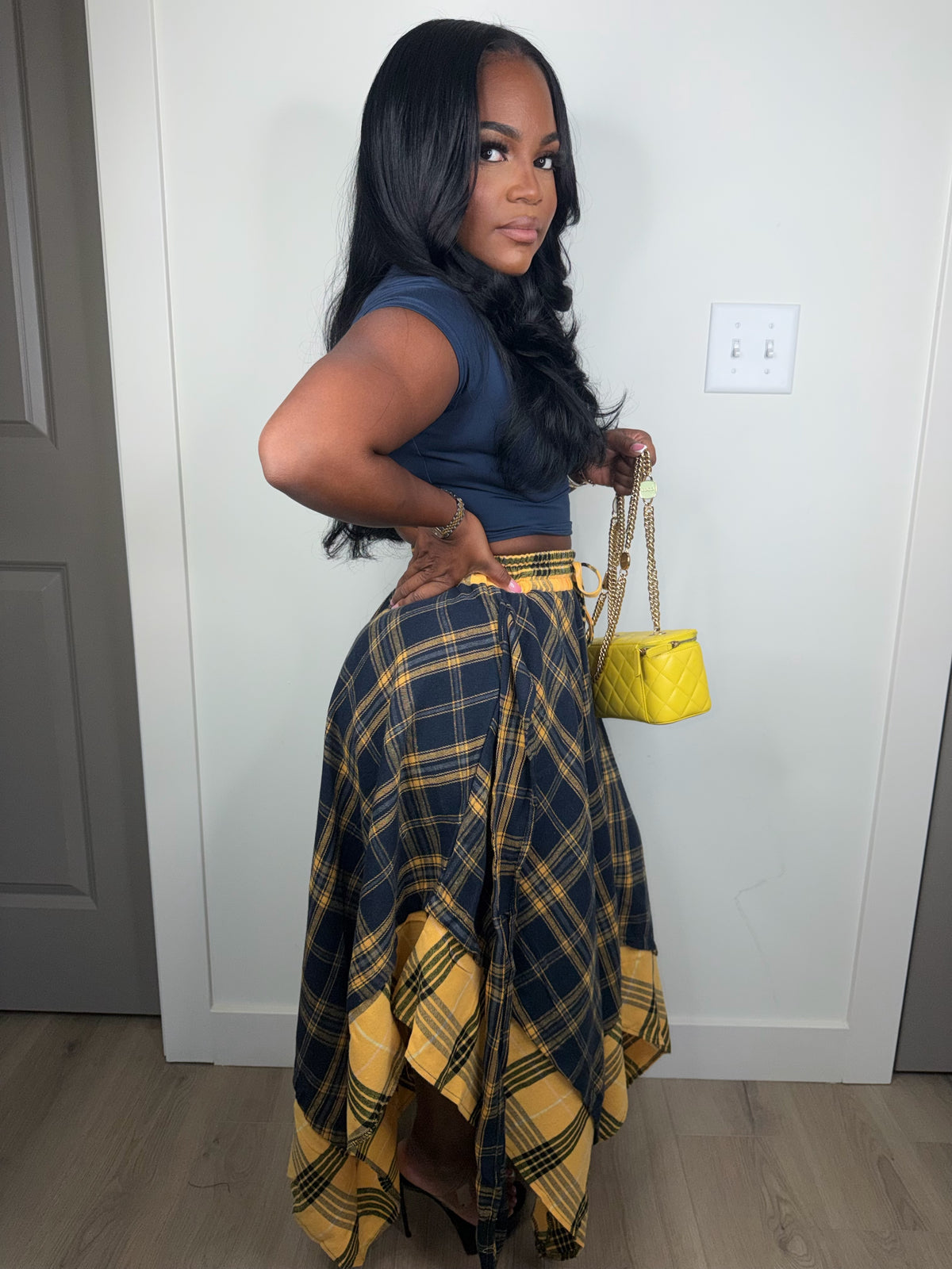 She's the one luxe skirt
