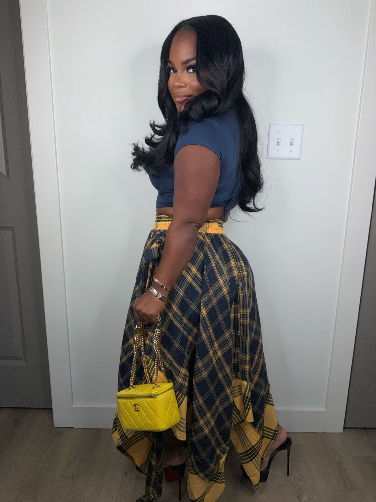 She's the one luxe skirt