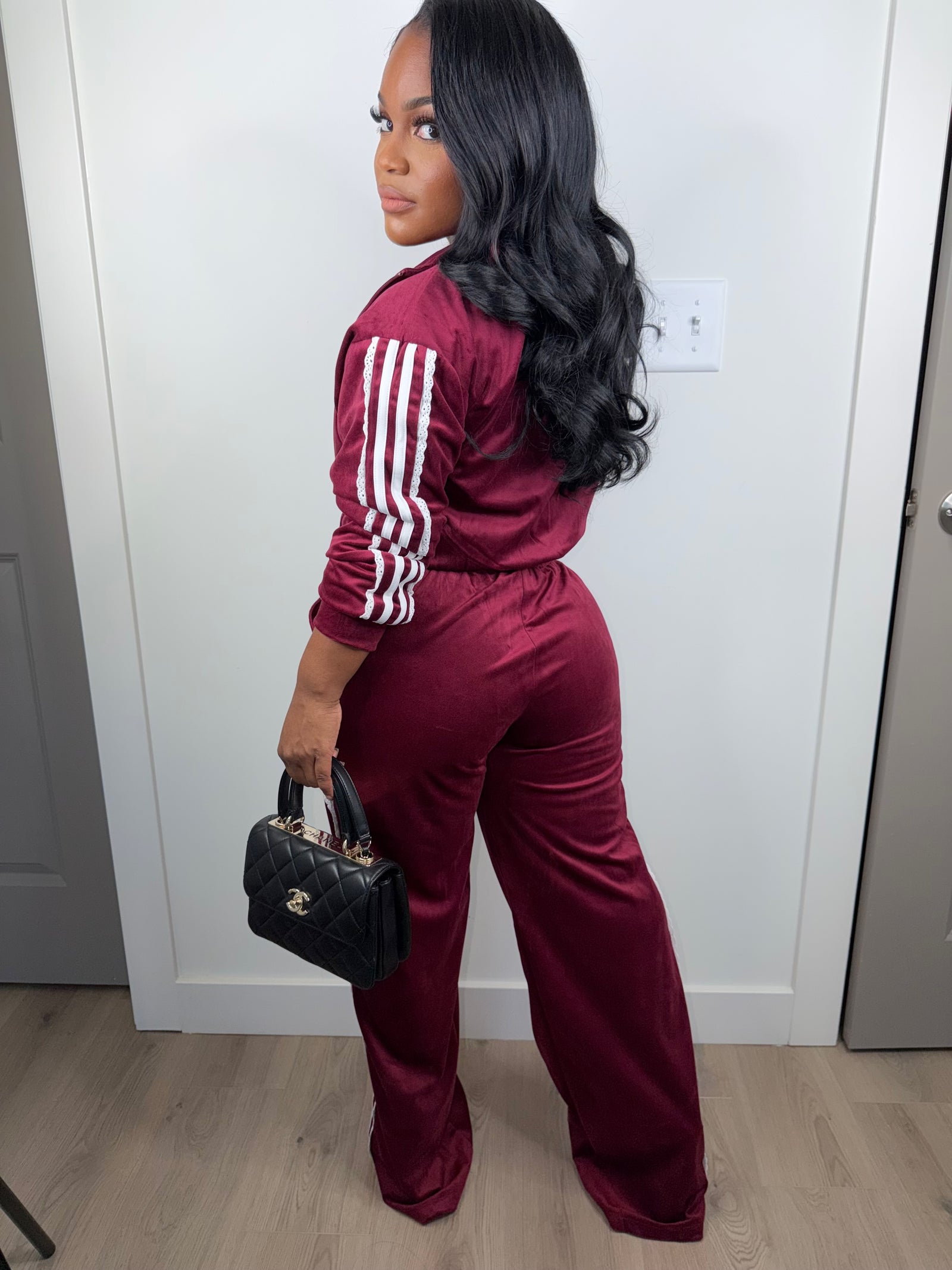 Velours de Wine Couture Set