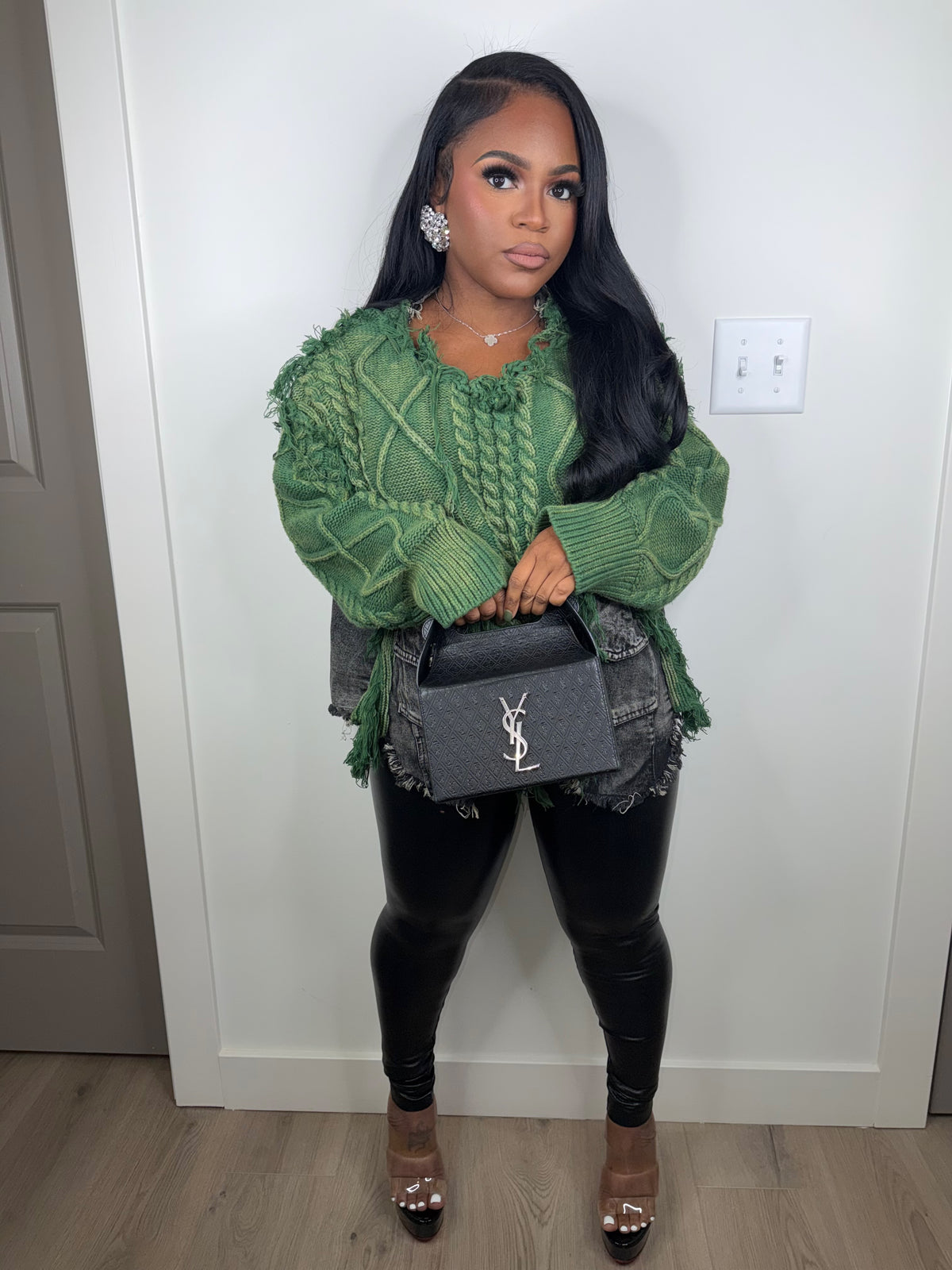 Gianni luxe oversized sweater (stretchy) green FINAL RESTOCK SHIPS 1/23