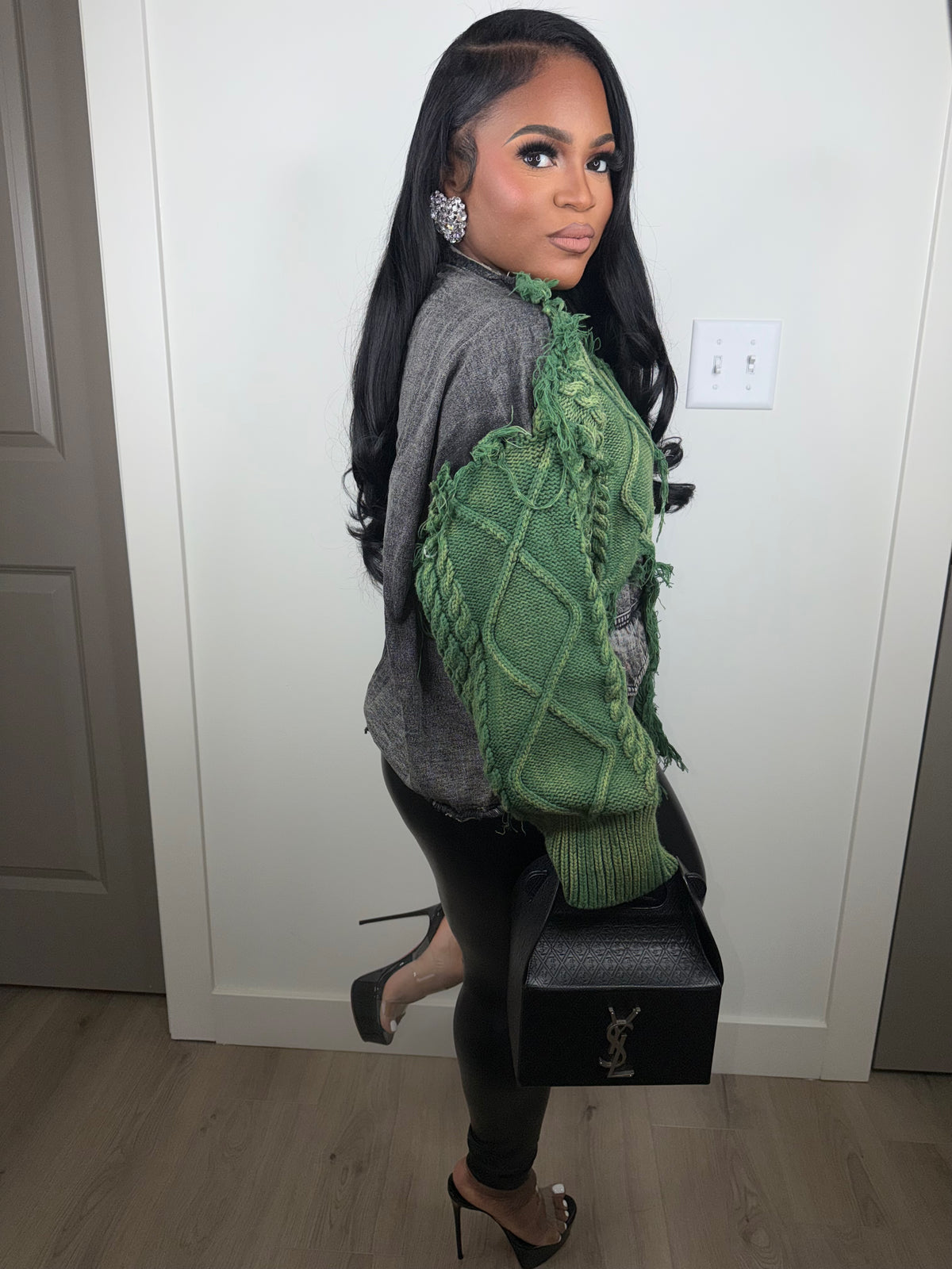 Gianni luxe oversized sweater (stretchy) green FINAL RESTOCK SHIPS 1/23