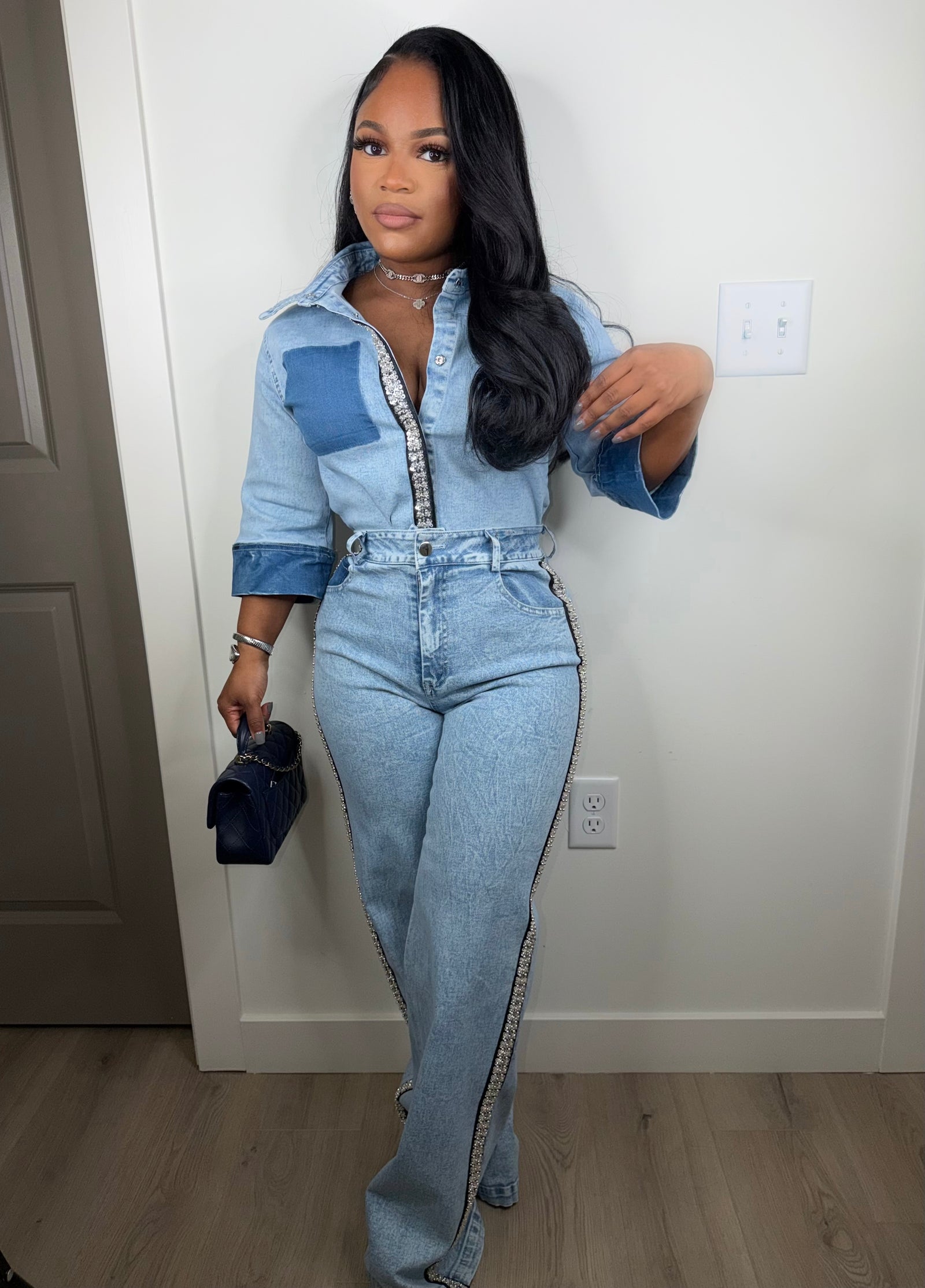 Rhine & Demi luxe set very very Stretchy