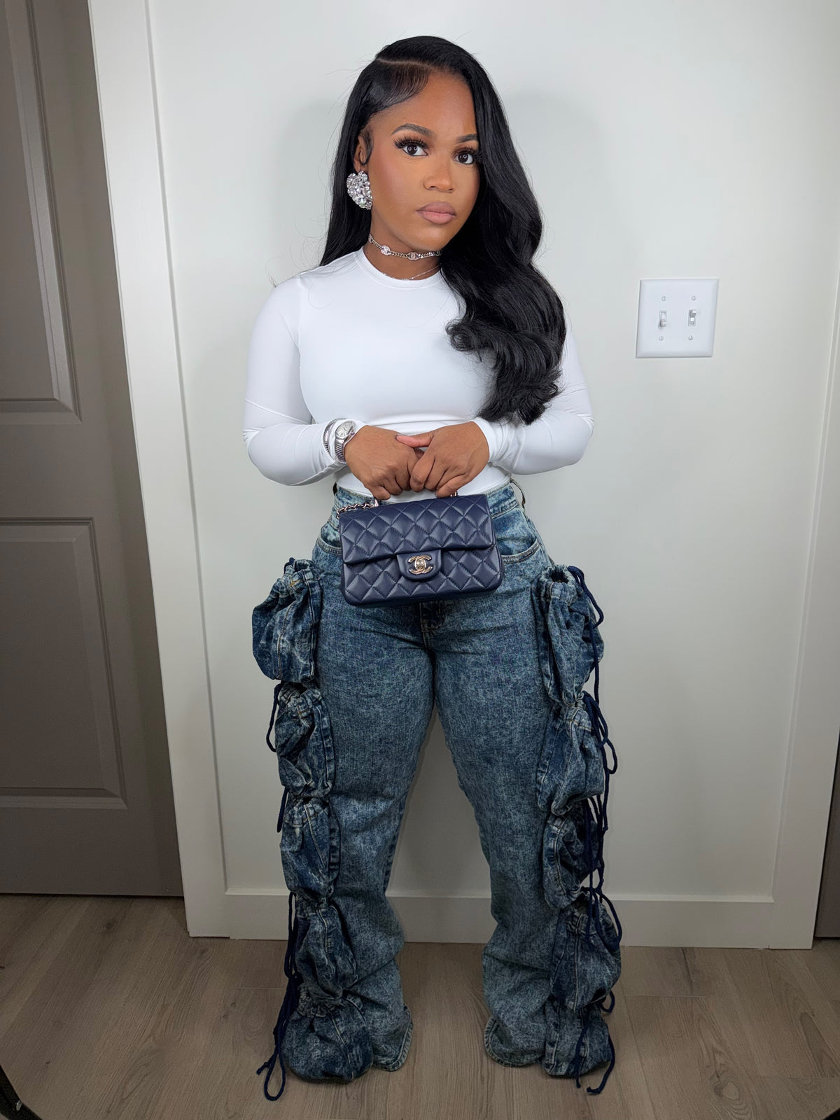 Stand out luxe jeans (stretchy)