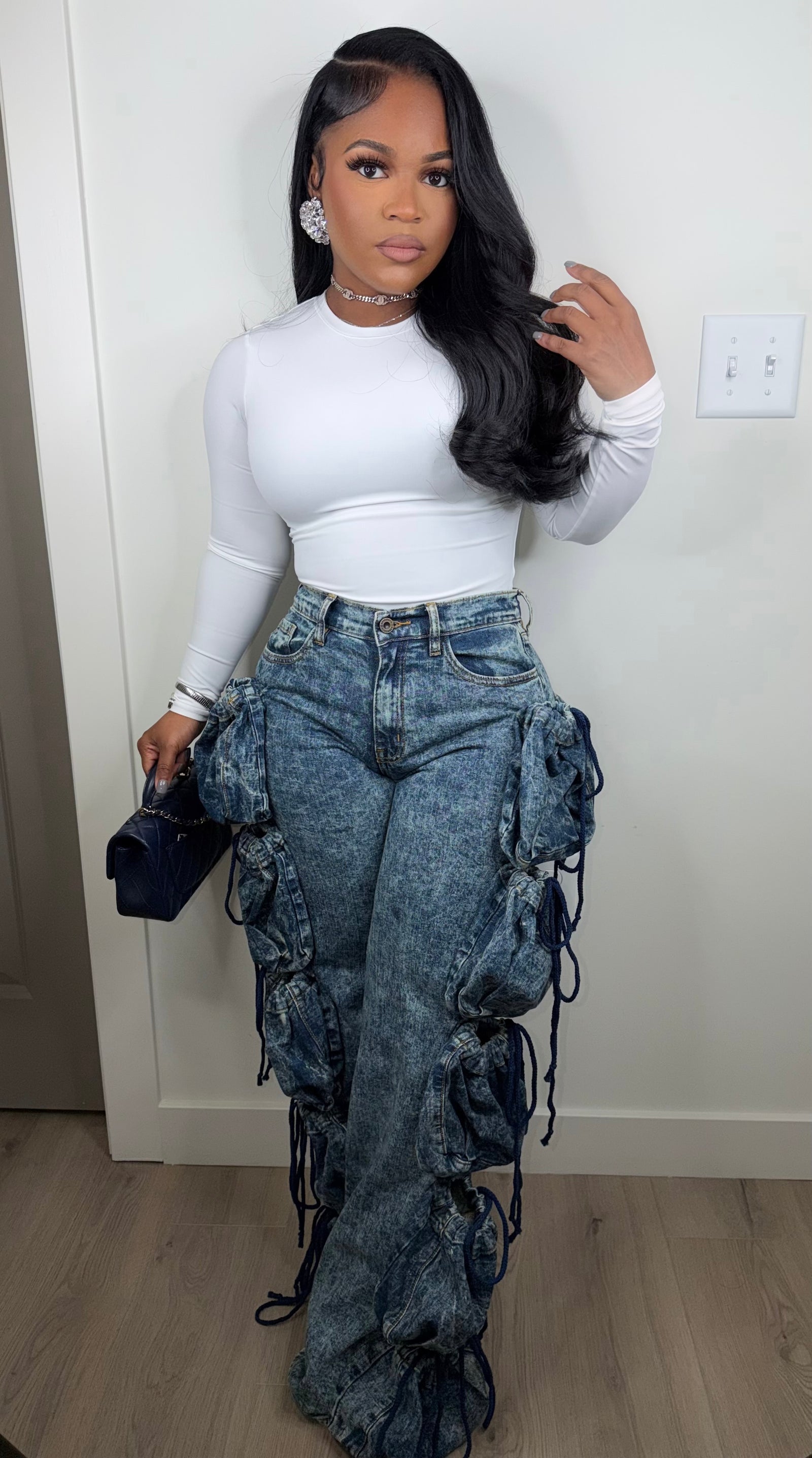 Stand out luxe jeans (stretchy)