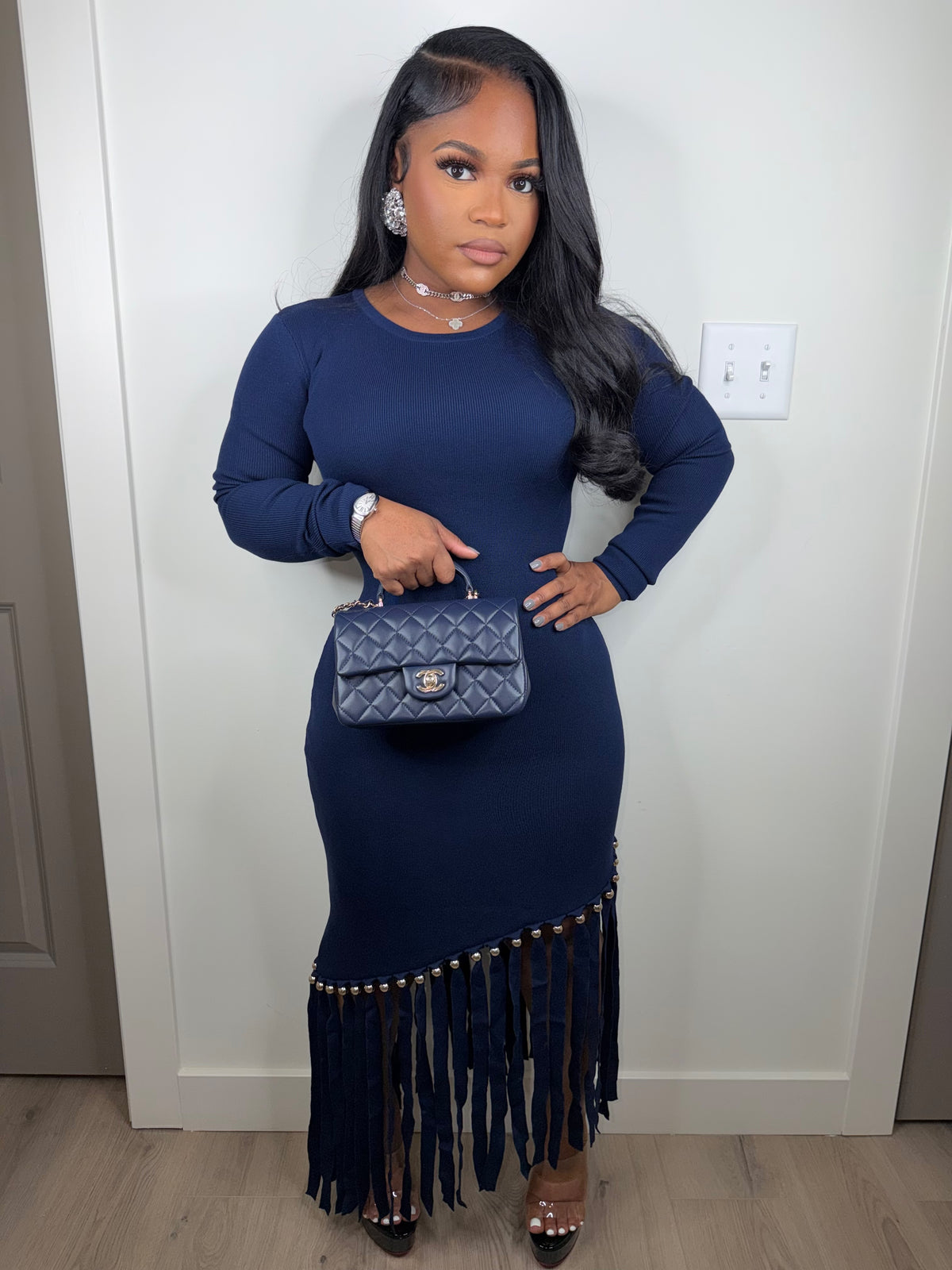 That Girl luxe Dress (Stretchy)