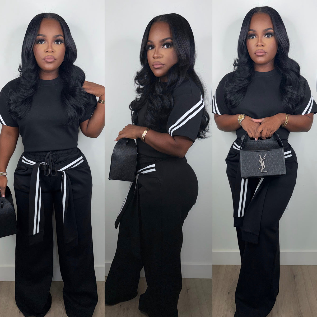 So fancy luxe set (black/white)