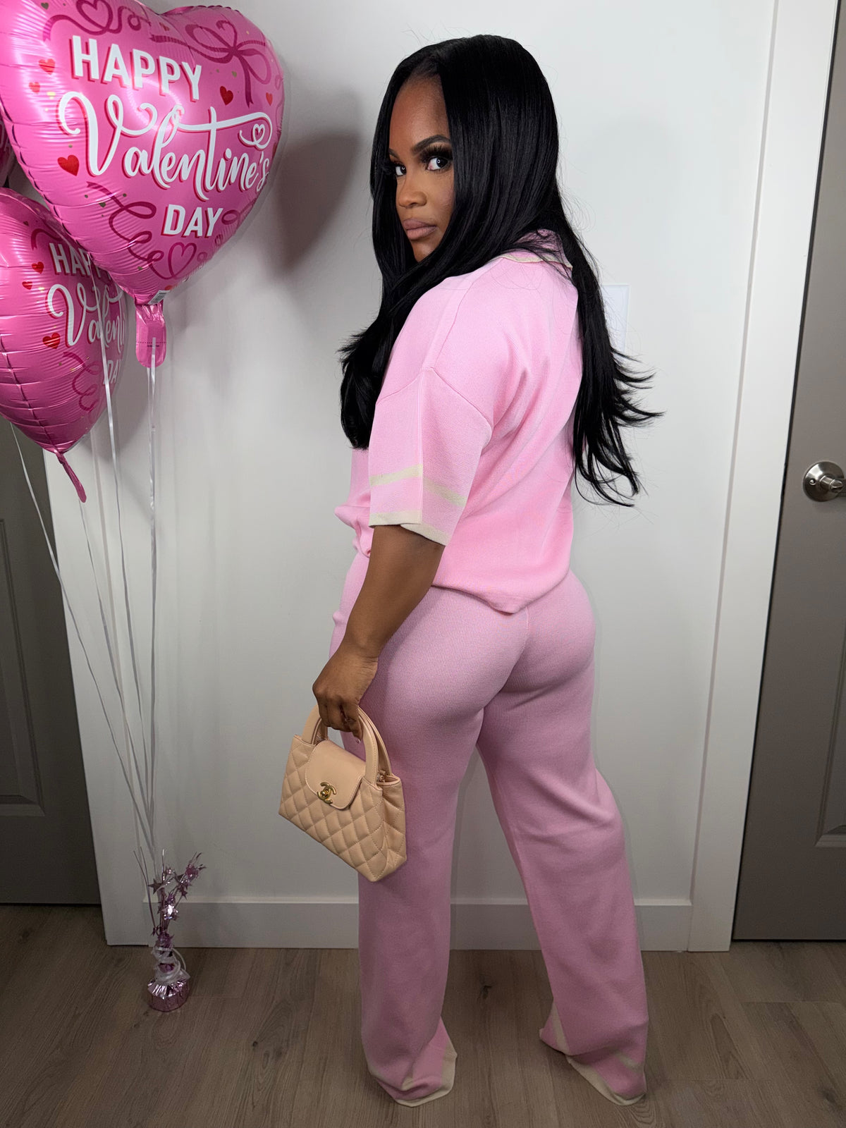 Baby baby baby set (very very stretchy) Happy Love Day ships 4/25