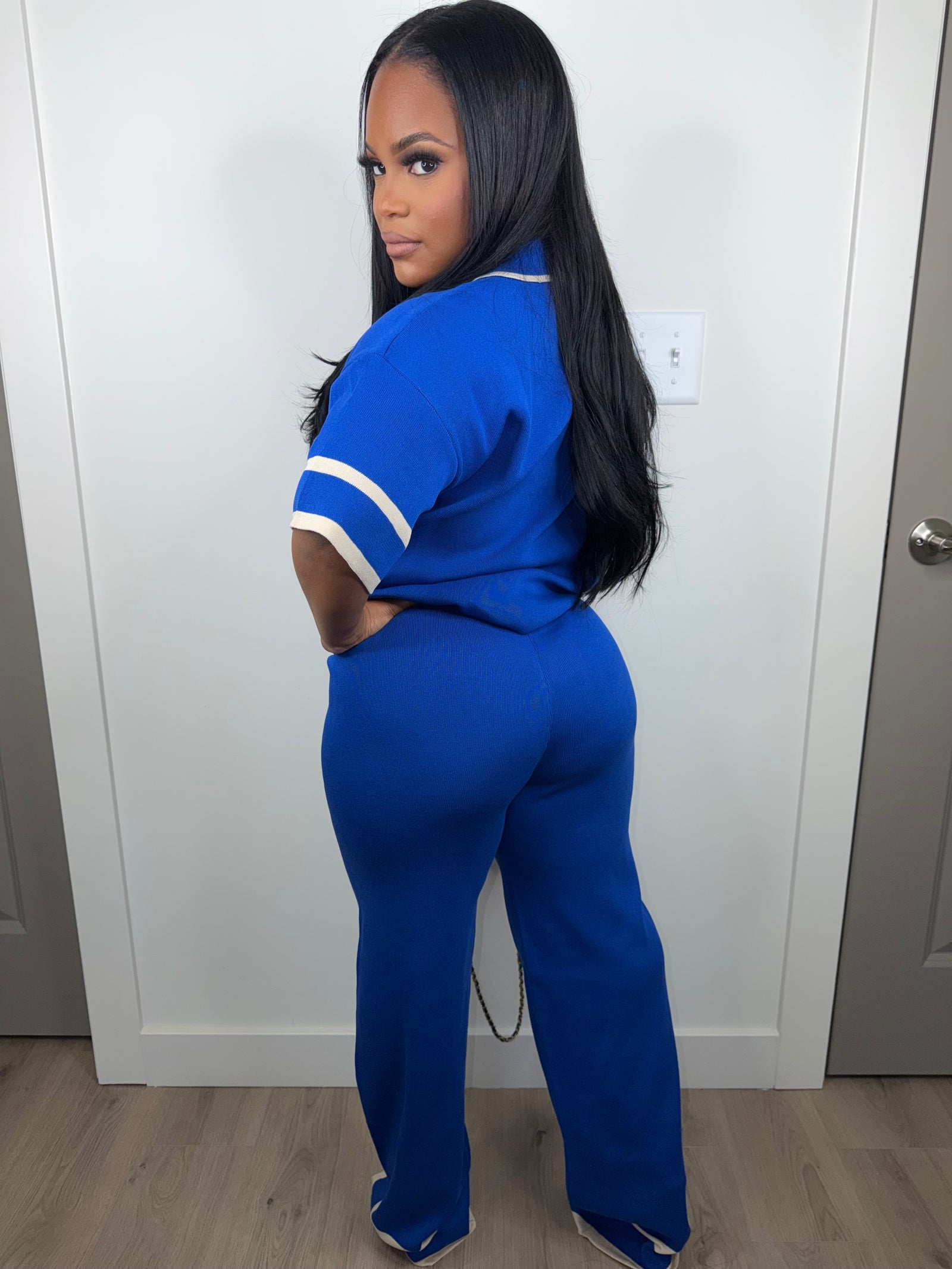 Baby baby baby set (very very stretchy) Blue