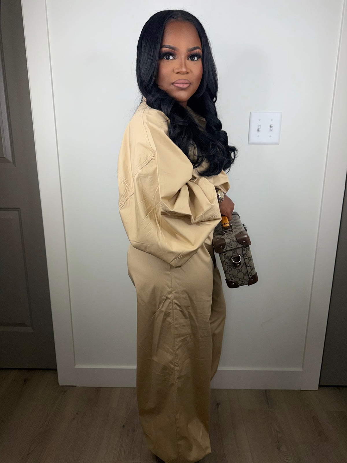 Baby you the one luxe set (tan)