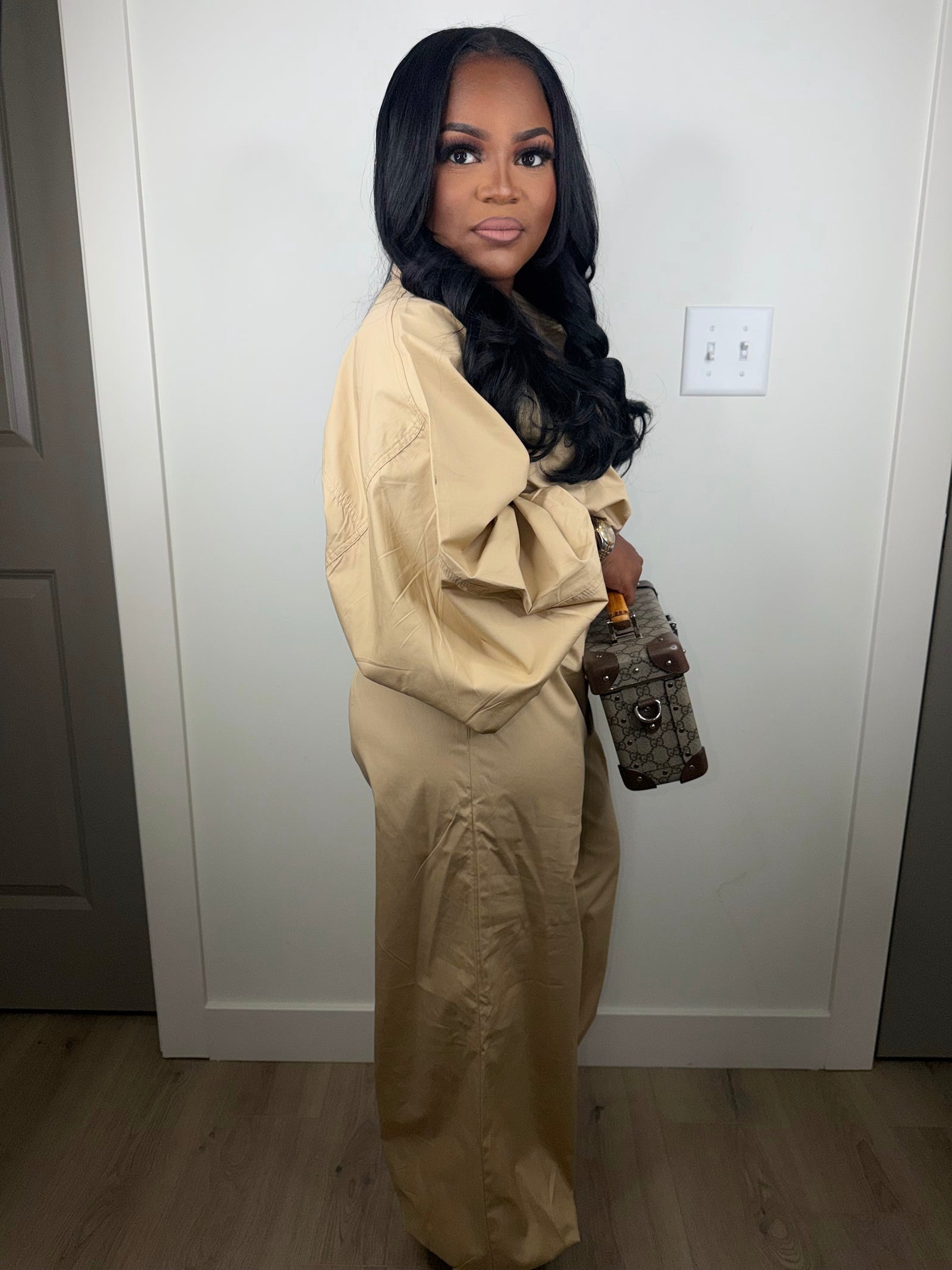 Baby you the one luxe set (tan)