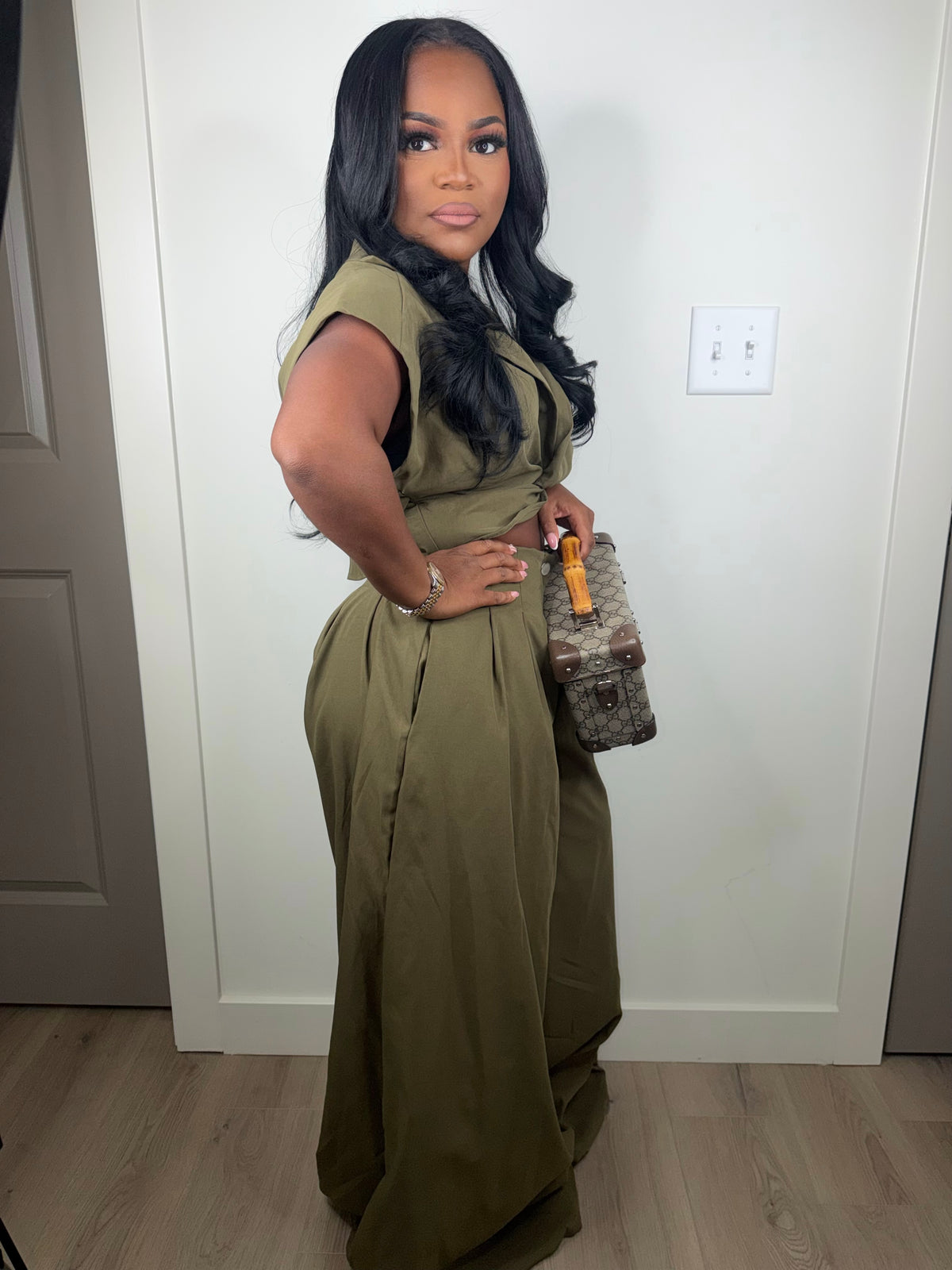 Olive about you luxe set