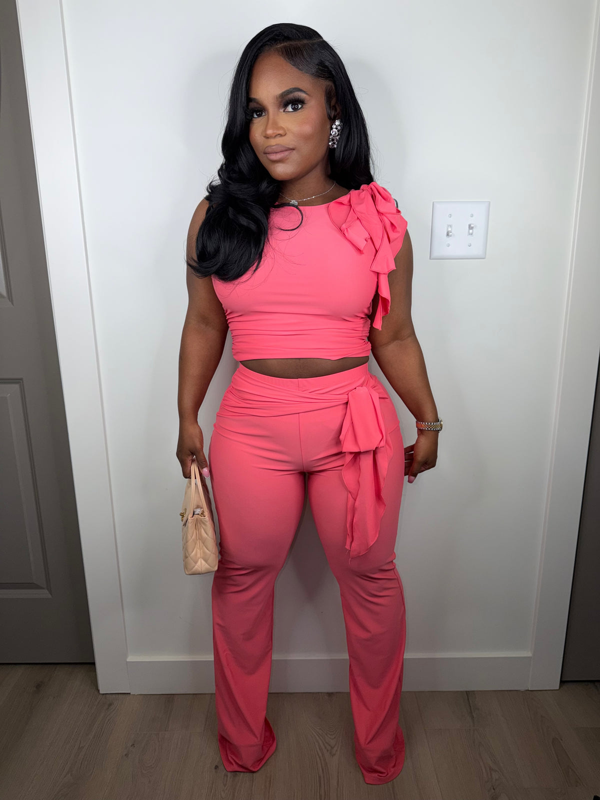 Summer time fine (coral) set