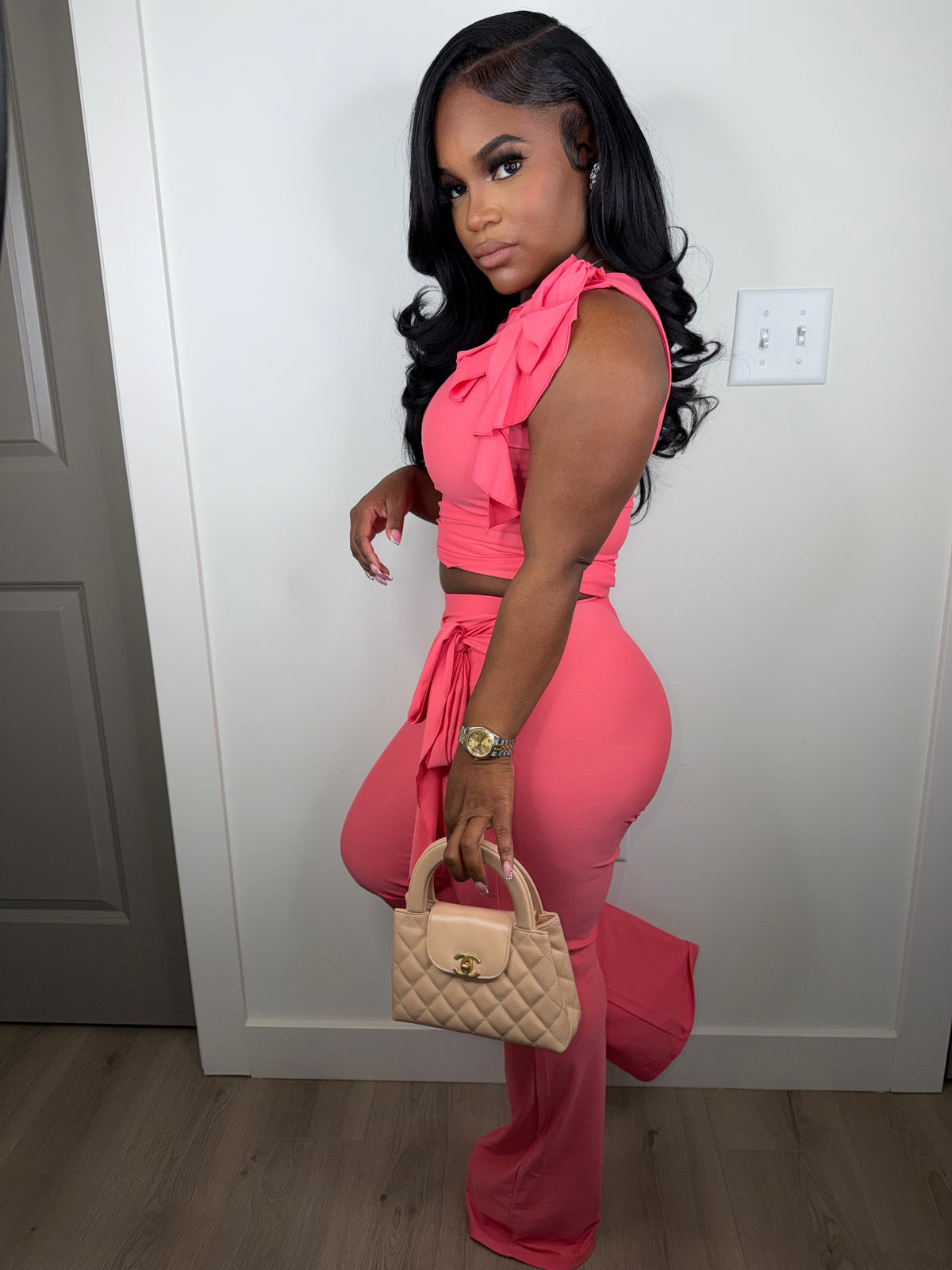 Summer time fine (coral) set