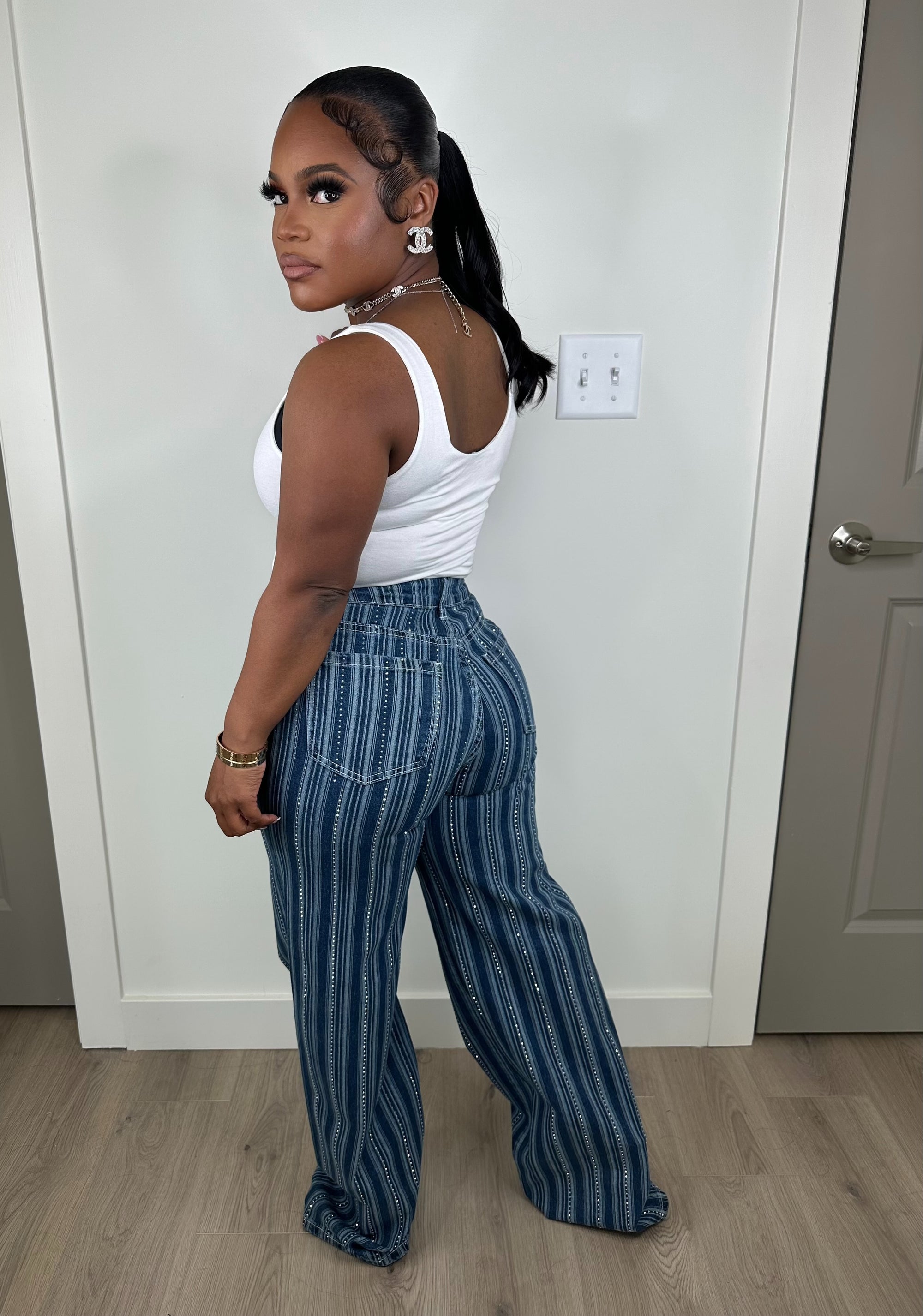 Diamonds Dancing luxe stretchy pants set 50% final sale