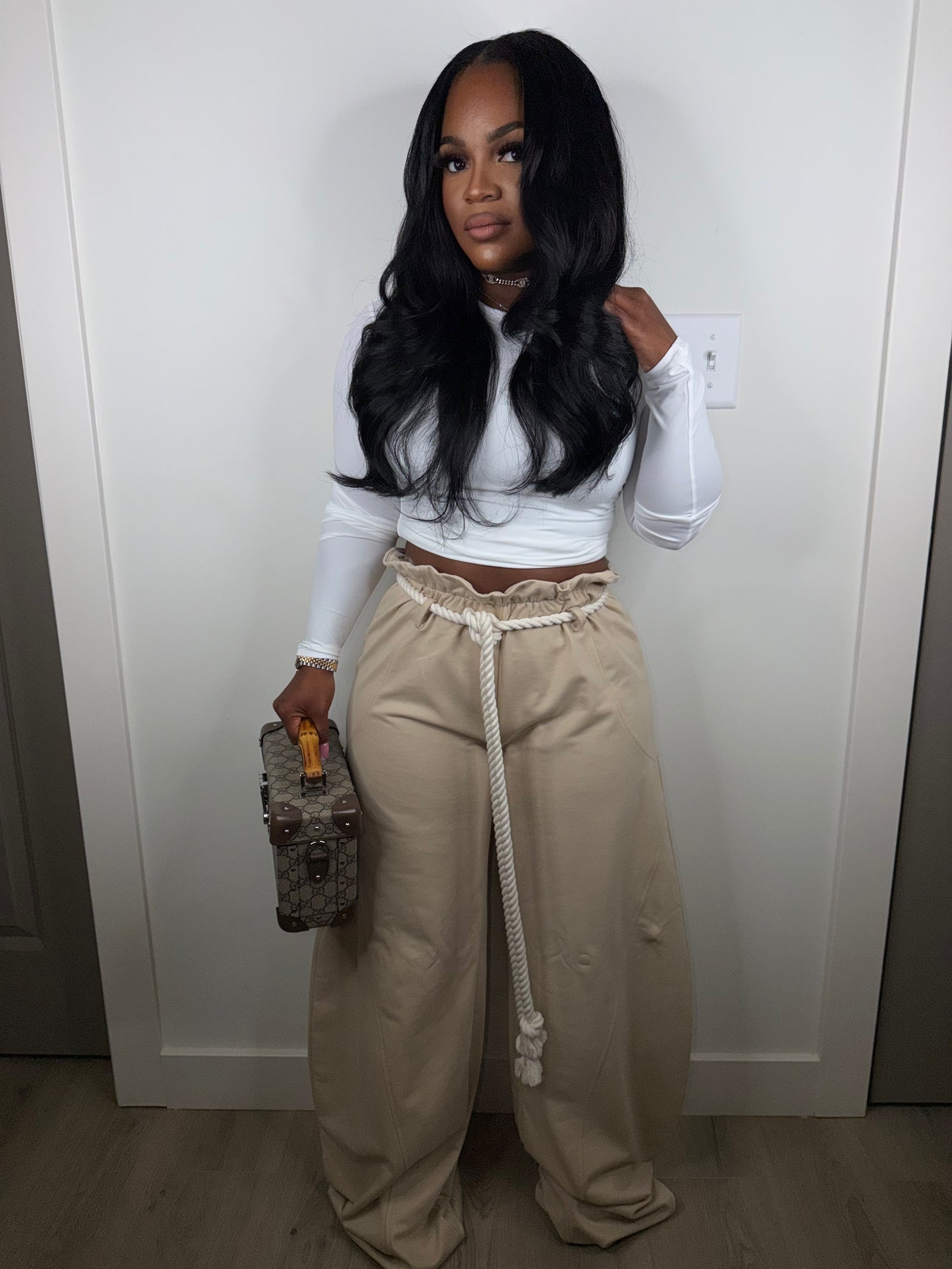 She the one luxe pants