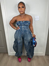Influence luxe stretchy jumpsuit