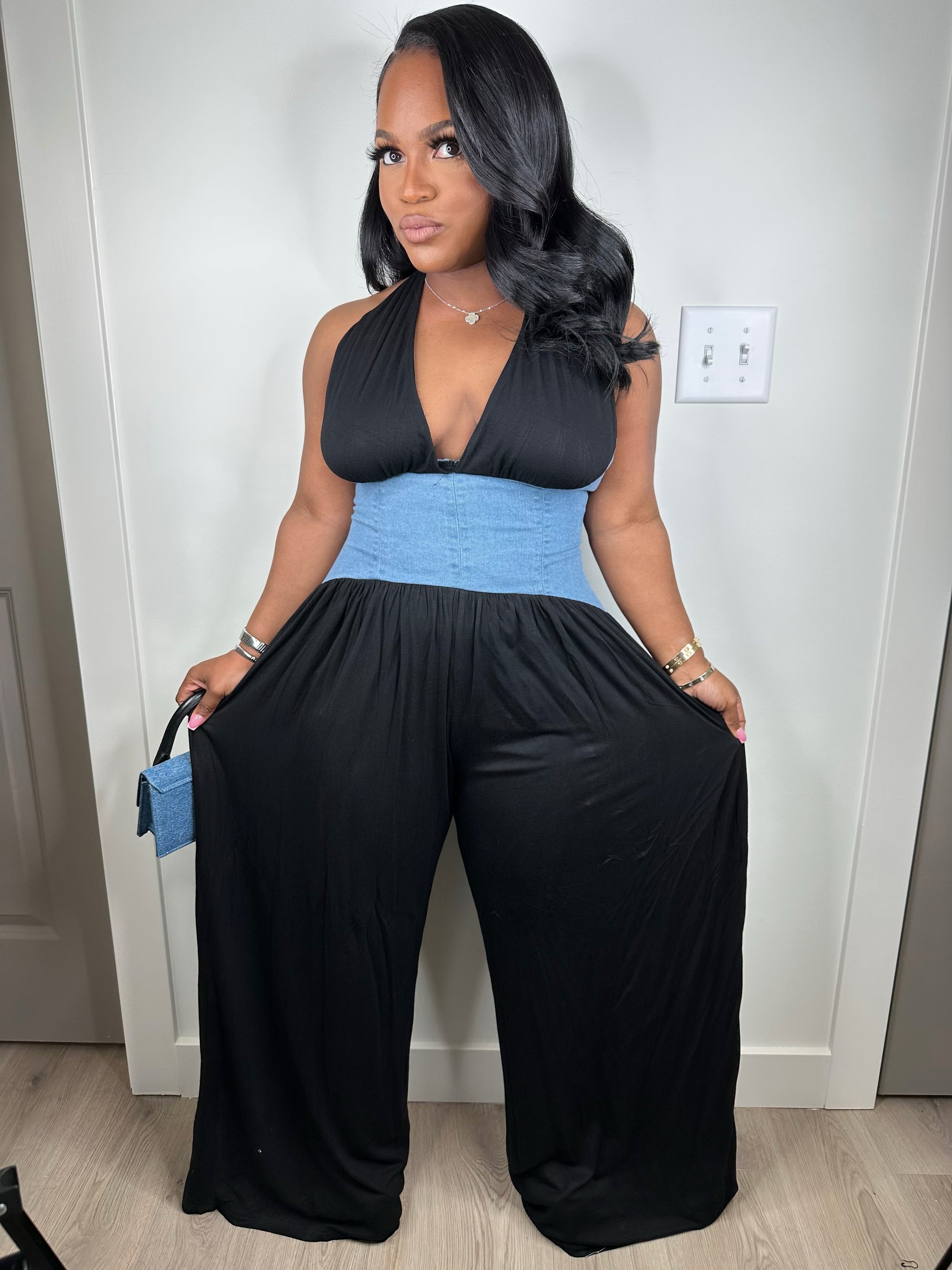Monaco luxe stretchy jumpsuit