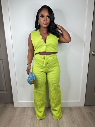 The One Luxe Green Set (Great Stretch)-ships 5/1