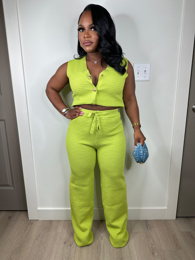 The One Luxe Green Set (Great Stretch)-ships 5/1