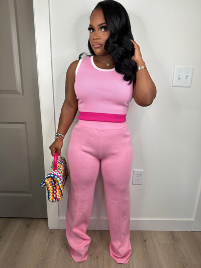 Pinking of you luxe set (Great Stretch)