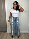 Retro luxe stretchy jeans