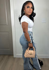 Retro luxe stretchy jeans