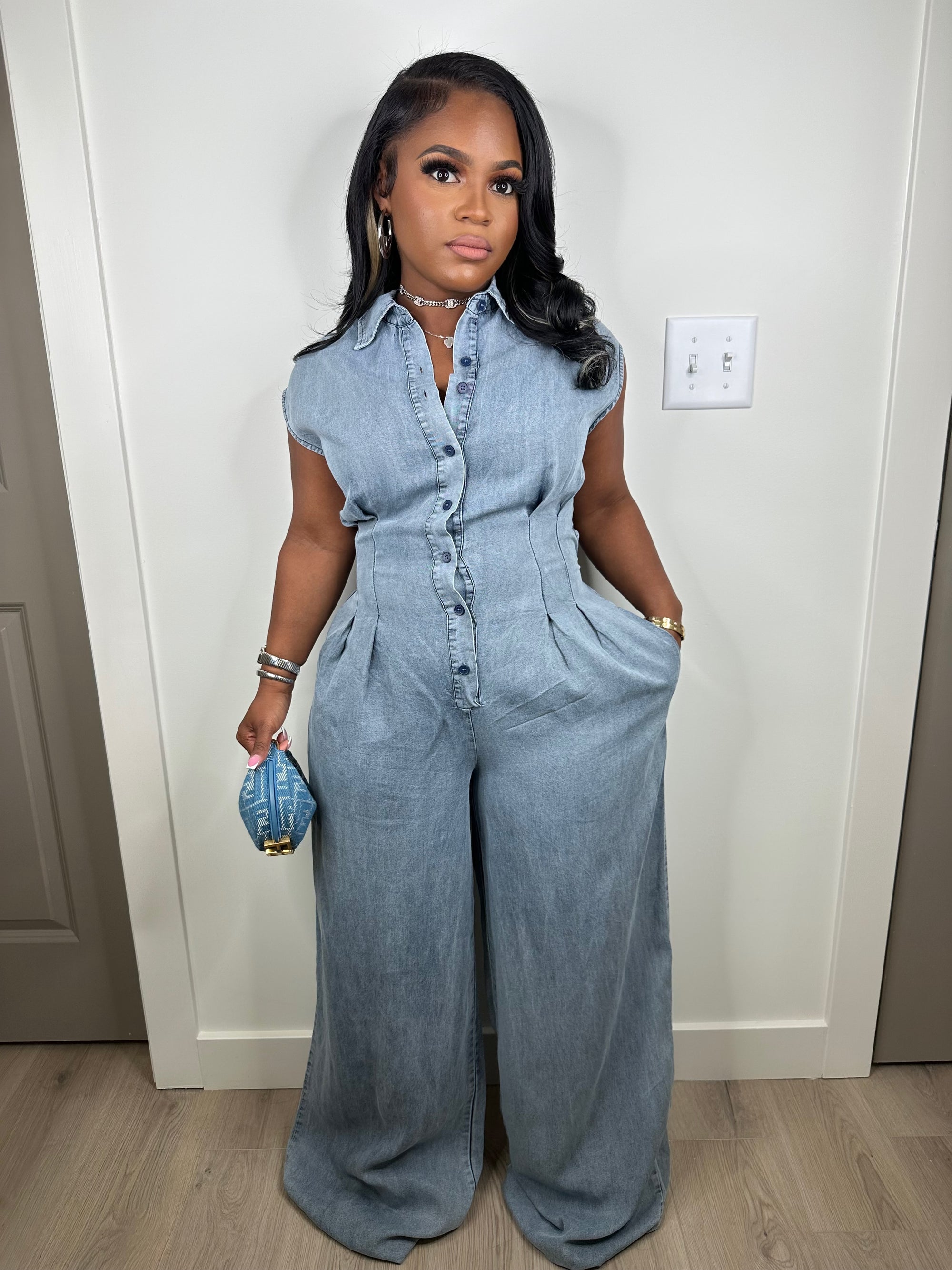 Jade oversized jumpsuit