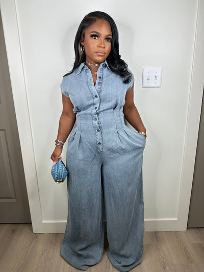 Jade oversized jumpsuit