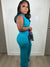 The One Luxe Blue set  (Great Stretch)