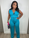 The One Luxe Blue set  (Great Stretch)