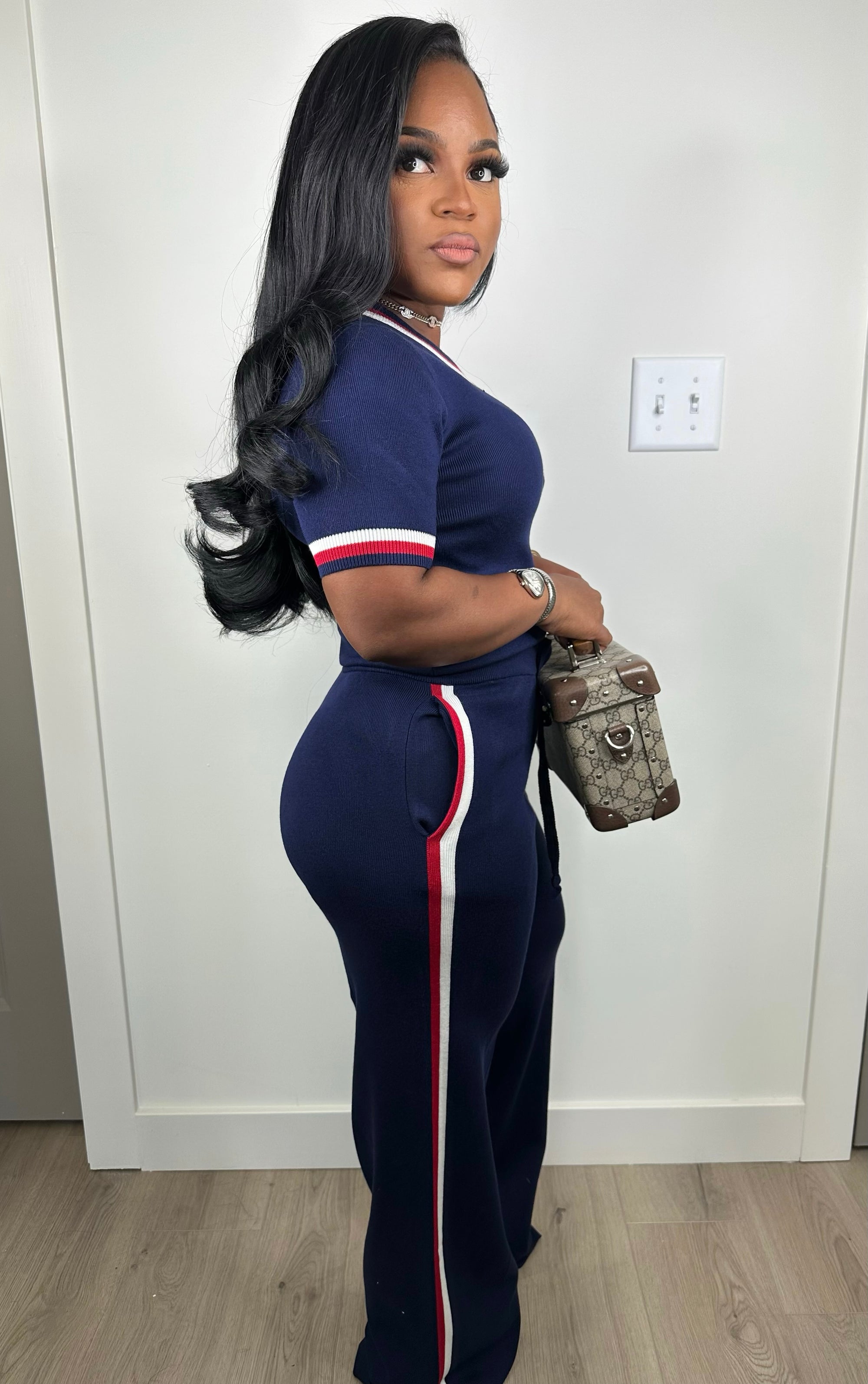 Stay ready luxe set (blue)