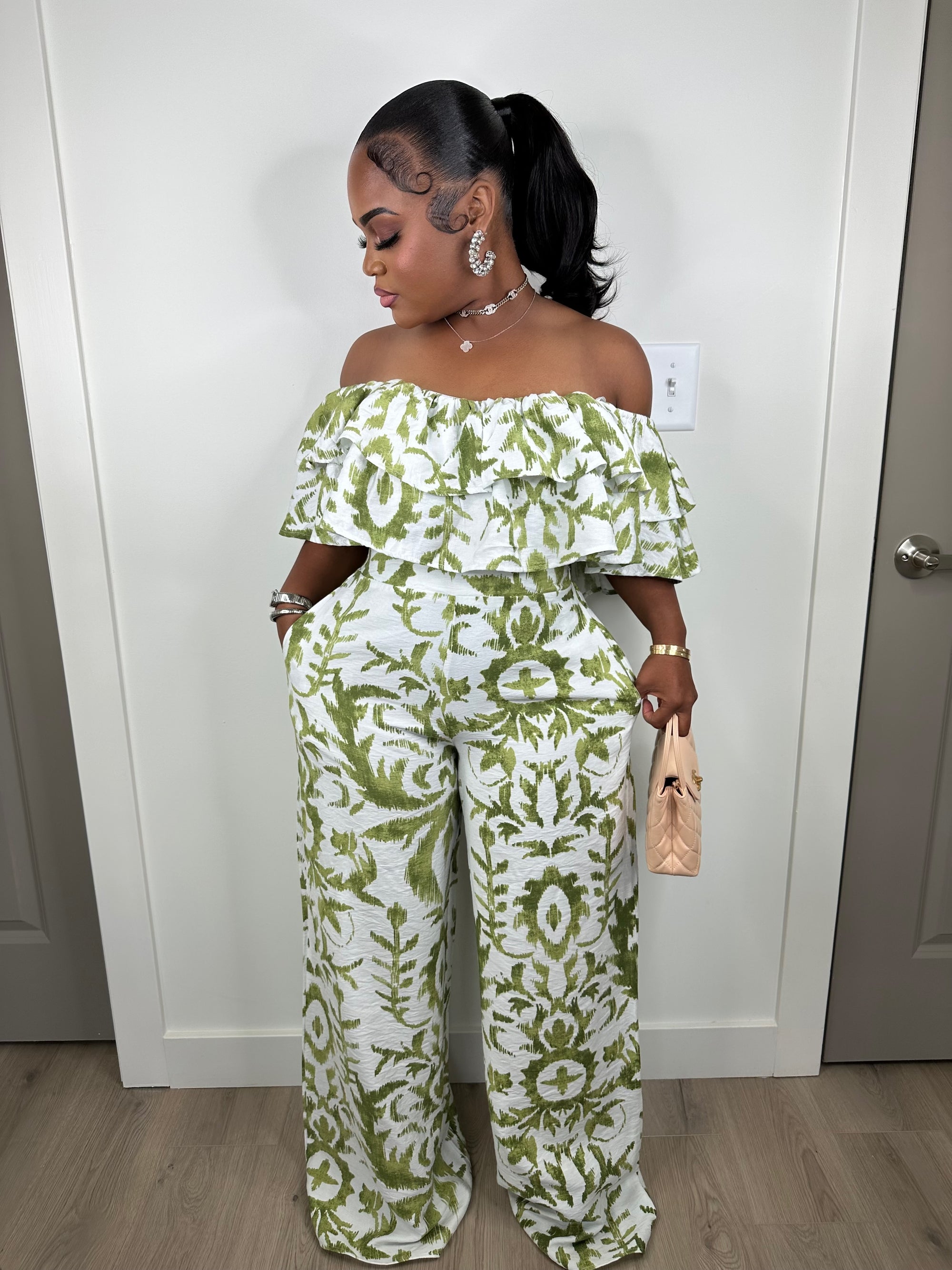 Forever Luxe Set Stretchy (green)